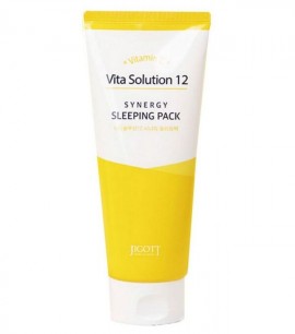 Jigott Витаминная ночная маска Vita Solution 12 Synergy Sleeping Pack