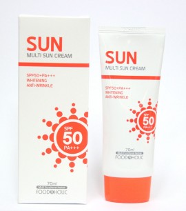 FoodaHolic Солнцезащитный водостойкий крем Multi Sun Cream SPF 50+ PA+++