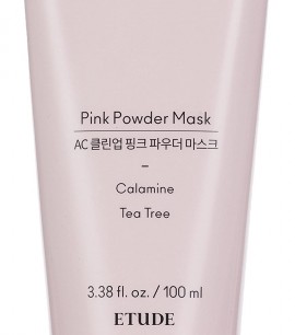 Etude House Маска с розовой глиной для проблемной кожи AC Clean Up Pink Powder Mask