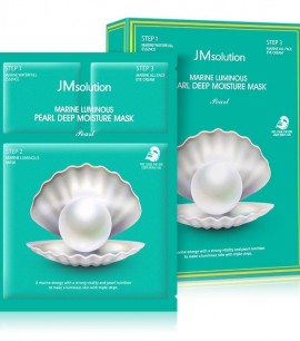 JMsolution Трехступенчатая увлажняющая маска с жемчугом Marine Luminous Pearl Deep Moisture Mask