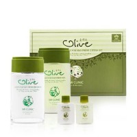 3W Clinic Набор для комплексного ухода за мужской кожей  Olive For Man Fresh 2 Items Set