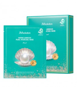 JMsolution Гидрогелевая маска с экстрактом жемчуга Marine Luminous Pearl Hydrogel Mask Pearl