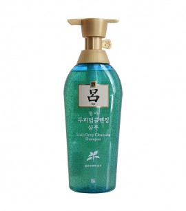 Ryoe Шампунь очищающий для жирной кожи головы  (зеленый) Scalp Deep Cleansing