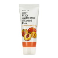 Lebelage Пенка для умывания с экстрактом персика и манго Рeach&Apple Mango Cleansing Foam