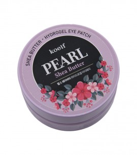 Petitfee Гидрогелевые патчи для глаз c маслом ши и жемчугом Pearl & Shea Butter Eye Patch