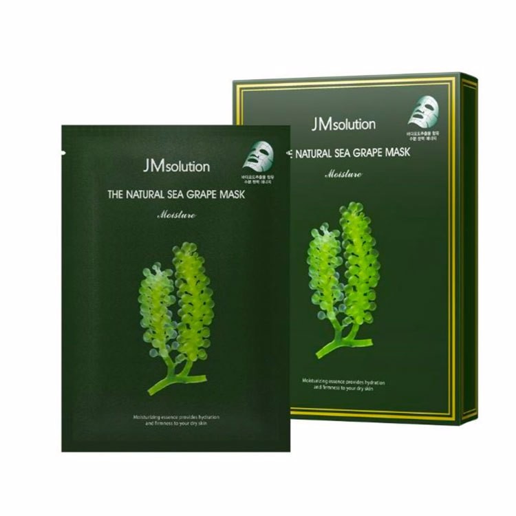 JMsolution Маска-салфетка с морским виноградом The Natural Sea Grape Mask Moisture