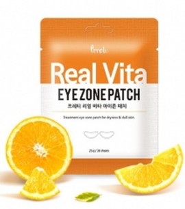 Prreti Антивозрастные патчи с ниацинамидом и витаминами 30шт Real Vita Eye Zone Patch