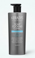 Kerasys Освежающий шампунь от перхоти для жирной кожи головы 600мл Scalp Freshcool Clinic
