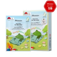 JMsolution Маска-салфетка с чайным деревом (Бульбазавр) Deco Pick Tea Tree Mask