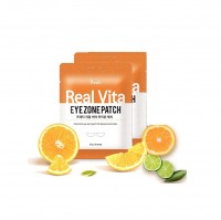 Prreti 1+1 Антивозрастные патчи с ниацинамидом и витаминами 30+30шт Real Vita Eye Zone Patch