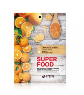 Eyenlip Маска-салфетка с экстрактом апельсина Super Food Orange Mask