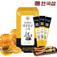 Nature Dream Стик с экстрактом красного женьшеня и меда (30 стиков по 10гр) Jeongseongdameun Honey Red Ginseng Stick