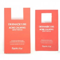 Farmstay Противовоспалительные патчи от прыщей Derma Cube Acne Calming Spot Patch