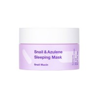 Tiam Ночная маска с муцином улитки и азуленом Snail & Azulene Sleeping Mask
