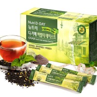 Nutri D-Day Комплект 90 стиков Чай для похудения Экстракт гарцинии камбоджийской стик 90*1,5гр D-Cafe Herbaltea Taste Diet