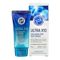 Enough Солнцезащитный крем с коллагеном Ultra X10 Collagen Sun Cream Spf50+ Pa++++