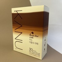 KANU Комплект 30 стиков Кофе Латте двойной Double Shot Latte, 30*13,5 г (Stick)