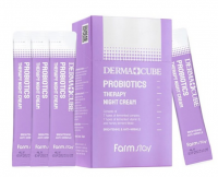 Farmstay Антивозрастной ночной крем с пробиотиками 4мл Dermacube Probiotics Therapy Night Cream