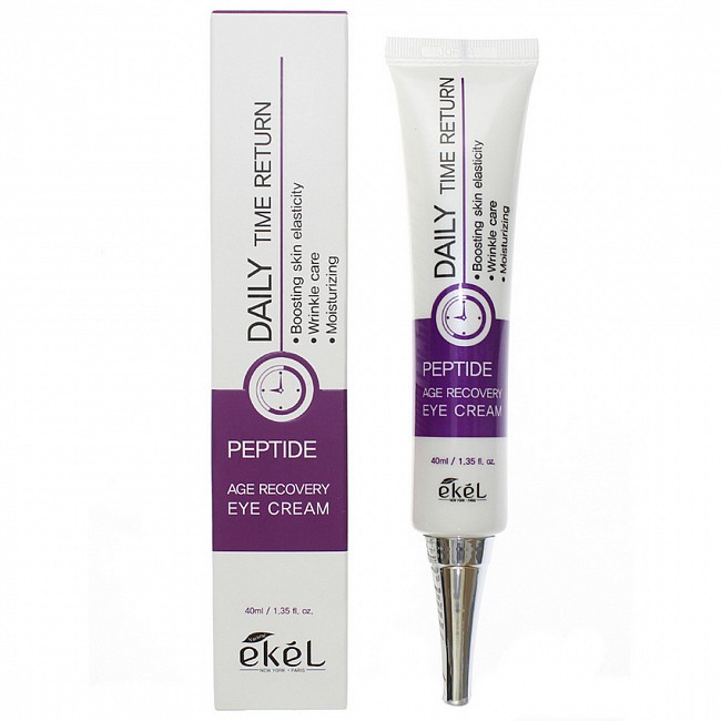 Ekel Антивозрастной крем для век с пептидами Age Recovery Eye Cream Peptide