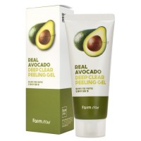 Farmstay Пилинг-гель с экстрактом авокадо Real Avocado Deep Clear Peeling Gel