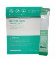 3W Clinic Ночная маска с центеллой азиатской (саше) Derma Cica Sleeping Pack