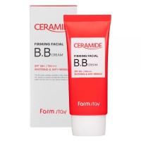 Farmstay Укрепляющий ВВ крем с керамидами Ceramide Firming Facial BB Cream SPF50+ PA+