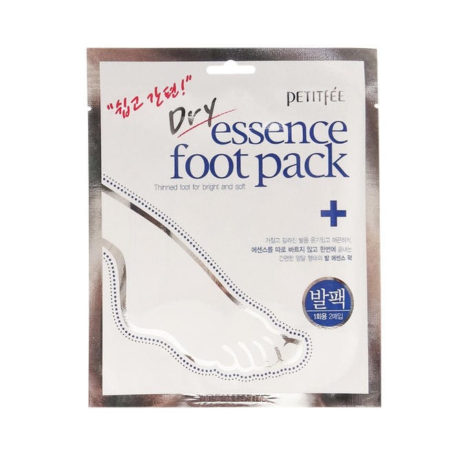 Petitfee Маска для ног с сухой эссенцией Dry Essence Foot Pack