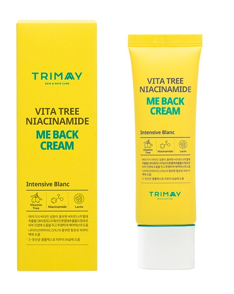 Trimay Осветляющий высококонцентрированный крем с витаминами Vita Tree Niacinamide Me Back Cream