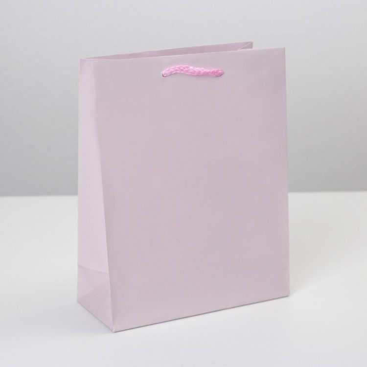 Пакет подарочный «Розовый» 18 х 23 х 8 см