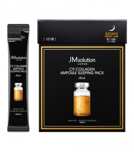 JMsolution Ночная увлажняющая маска с 9 видами коллагена C9 Collagen Ampoule Sleeping Pack Rich