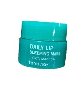 Farmstay Ночная маска для губ с центеллой Daily lip sleeping mask cica madeca