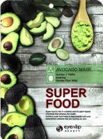 Eyenlip Маска-салфетка с экстрактом авокадо Super Food Avocado Mask