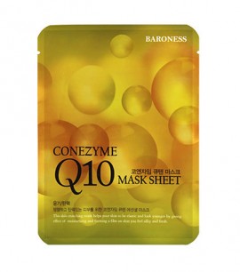 Baroness Маска-салфетка с концентрированным коэнзимом Conezyme Q10 Mask Sheet
