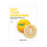Lebelage Маска-салфетка с экстрактом юдзу Fruit Yuja Essence Mask