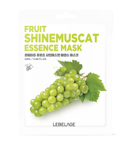 Lebelage Маска-салфетка с виноградом Fruit Shinemuscat Essence Mask