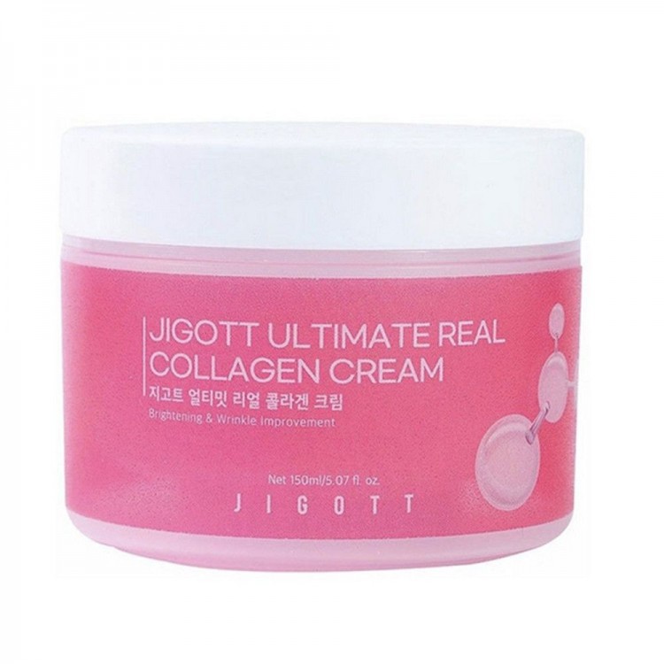 Jigott Крем для лица с коллагеном Ultimate Real Collagen