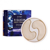Petitfee Укрепляющие тканевые патчи для глаз с бета-глюканом B-Glucan Deep Firming Eye Mask