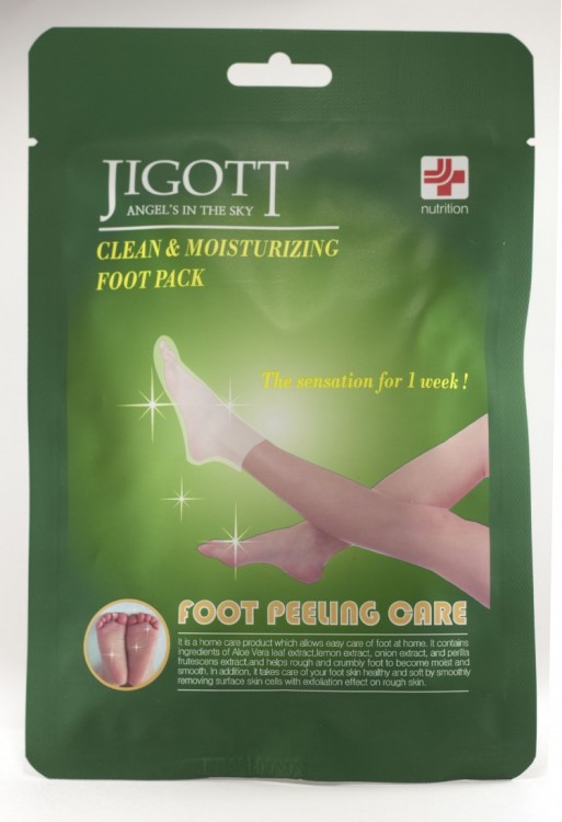 Jigott Пилинг для ног FOOT PEELING