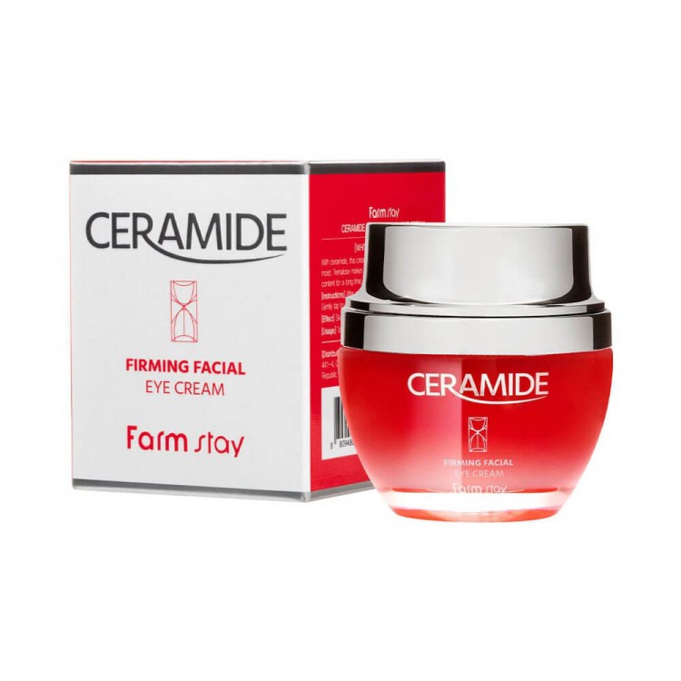FarmStay Крем для век с керамидами Ceramide Firming Facial Eye Cream