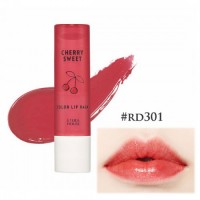 Etude House Оттеночный бальзам для губ  Cherry Sweet Color Lip Balm RD301