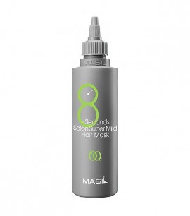 Masil Мягкая восстанавливающая маска для волос (200мл) 8 Seconds Salon Super Mild Hair Mask (Green)