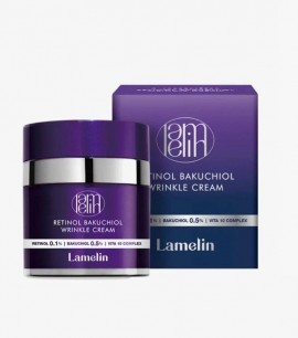 Lamelin Крем против морщин с ретинолом и бакучиолом Retinol Bacucciol Linkle Cream