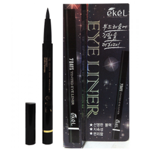 EKEL Подводка-кисть для глаз с эффектом тату 7 Days tinted eyeliner
