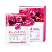 Enough Маска для сияния кожи с витаминами Premium Real Vita 8 Complex Pro Bright Up Mask
