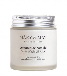 Mary&May Глиняная маска для сияния кожи Lemon Niacinamide Glow Wash Off Pack