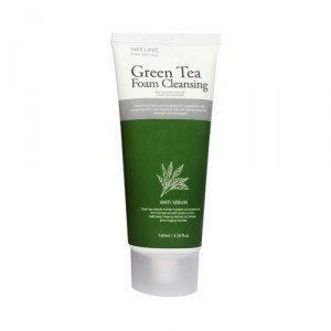3W Clinic Пенка для умывания с зеленым чаем Green Tea Cleansing foam