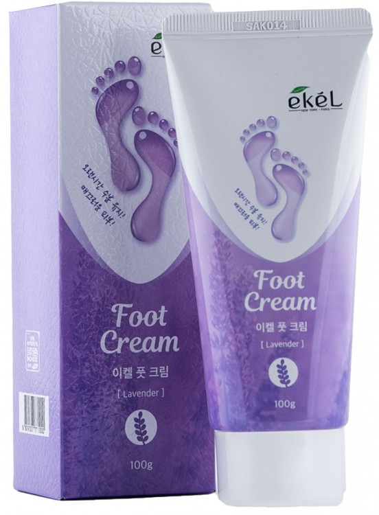 EKEL Крем для ног с лавандой Foot cream Lavender