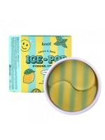 Koelf Гидрогелевые патчи для глаз с лимоном и базиликом Lemon & Basil Ice-Pop Hydrogel Eye Mask