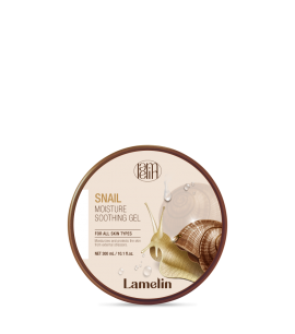 Lamelin Многофункциональный гель с экстрактом улитки и золота Snail Soothing Gel