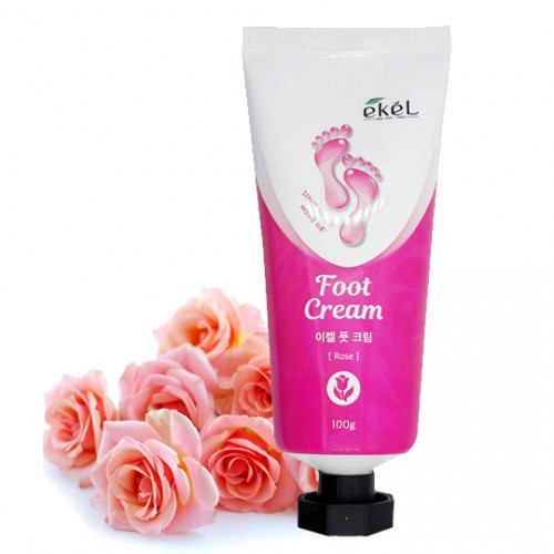 EKEL Крем для ног с розой Foot cream Rose